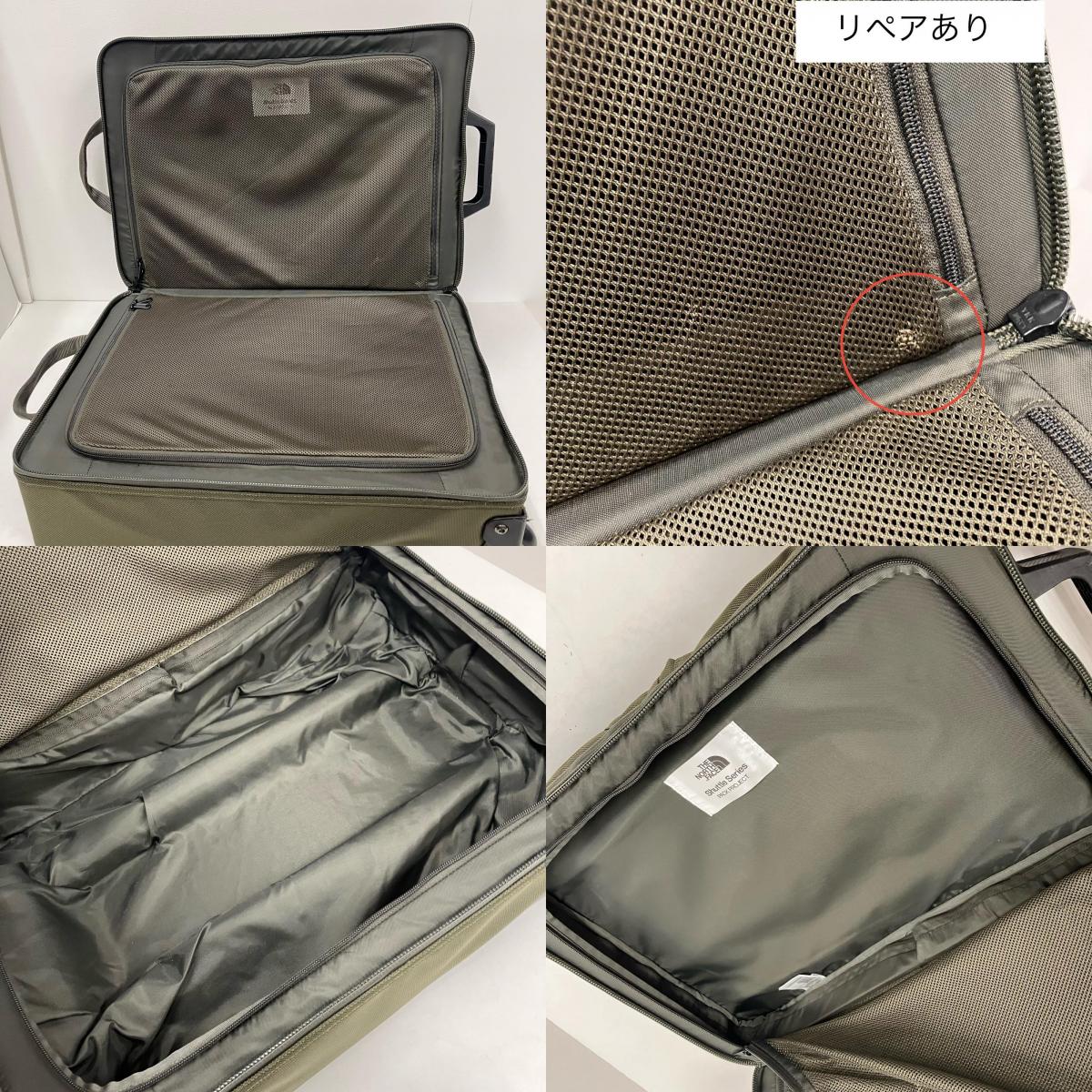 THE NORTH FACE | ザ・ノースフェイス SHUTTLE ROLLER キャリーバッグ NM81360 カーキ【イオン広店】