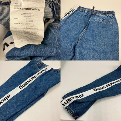 T by ALEXANDER WANG | ティーバイアレクサンダーワン パンツ インディゴ サイズ：S【イオン広店】