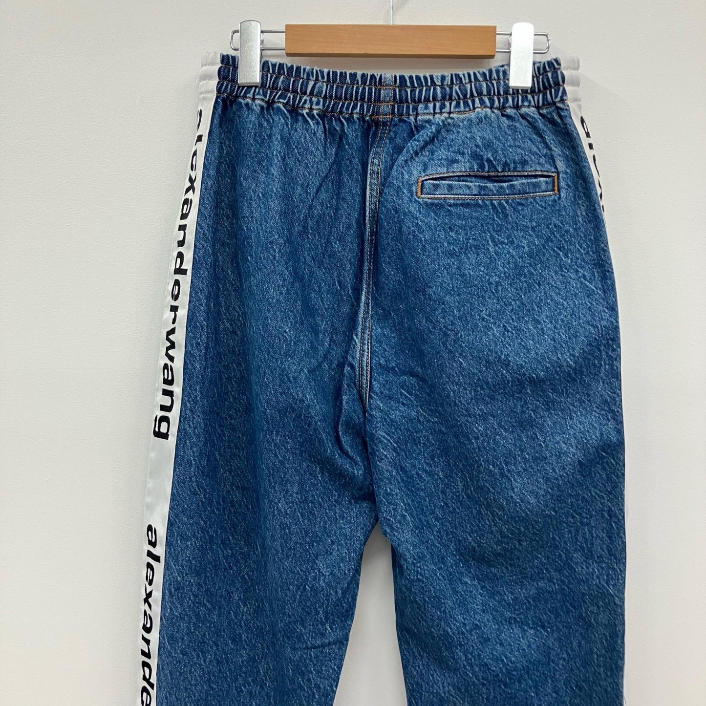 T by ALEXANDER WANG | ティーバイアレクサンダーワン パンツ インディゴ サイズ：S【イオン広店】