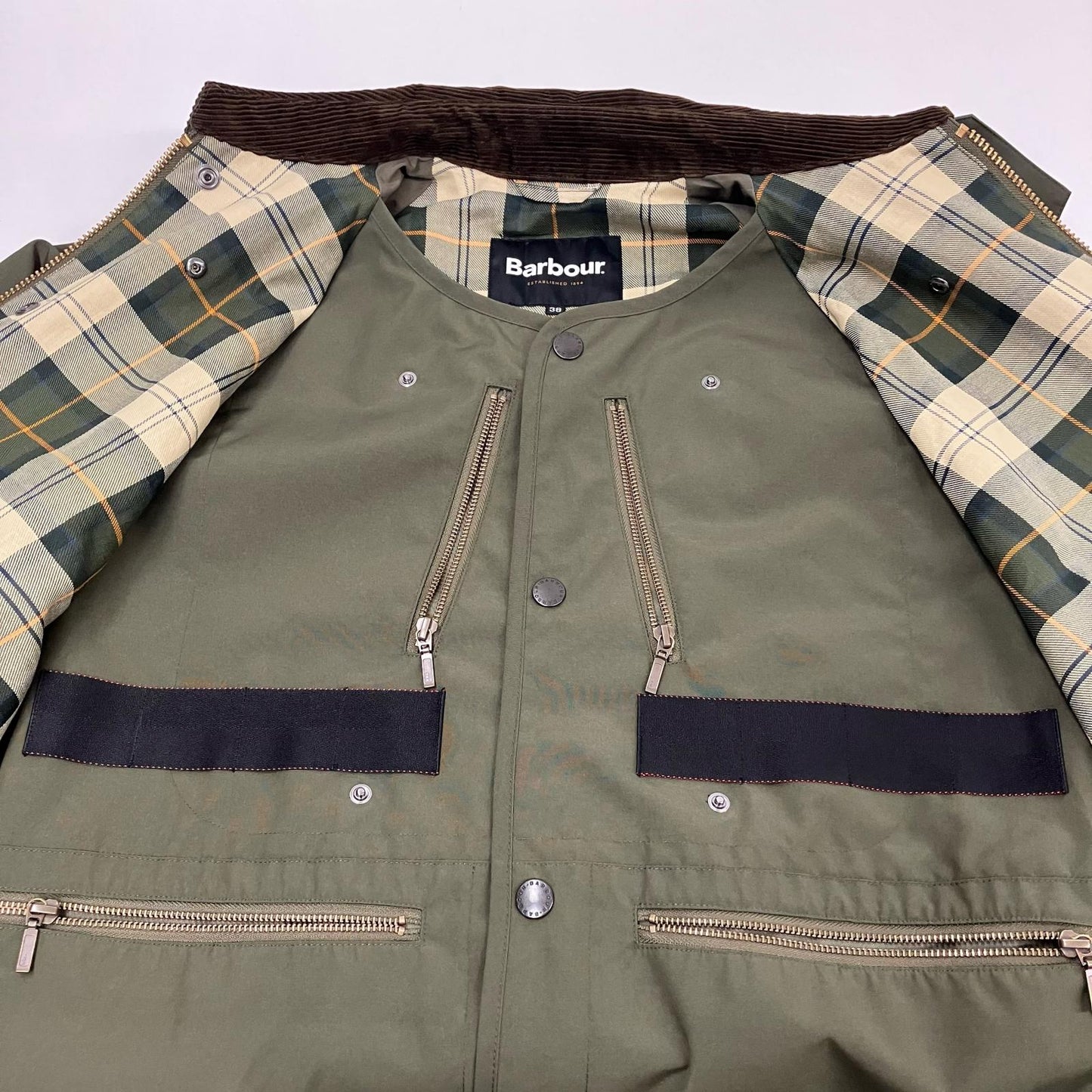 Barbour | バーブァー TRANSPORT　x BRIEFING x UNITED ARROWS ブルゾン 252mcas215 カーキ サイズ：38【イオン広店】