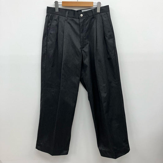 EX WIDE TROUSERS パンツ CL0004 チャコールグレー サイズ：L【イオン広店】