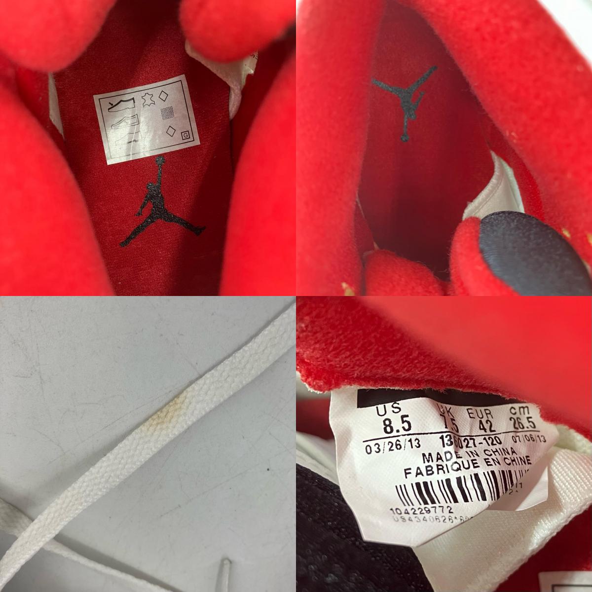 NIKE AIR JORDAN | ナイキ　エアー　ジョーダン Air Jordan 5 Retro 'Fire Red/Black Tongue' (2013) スニーカー 136027-120 レッド 26.5cm【イオン広店】