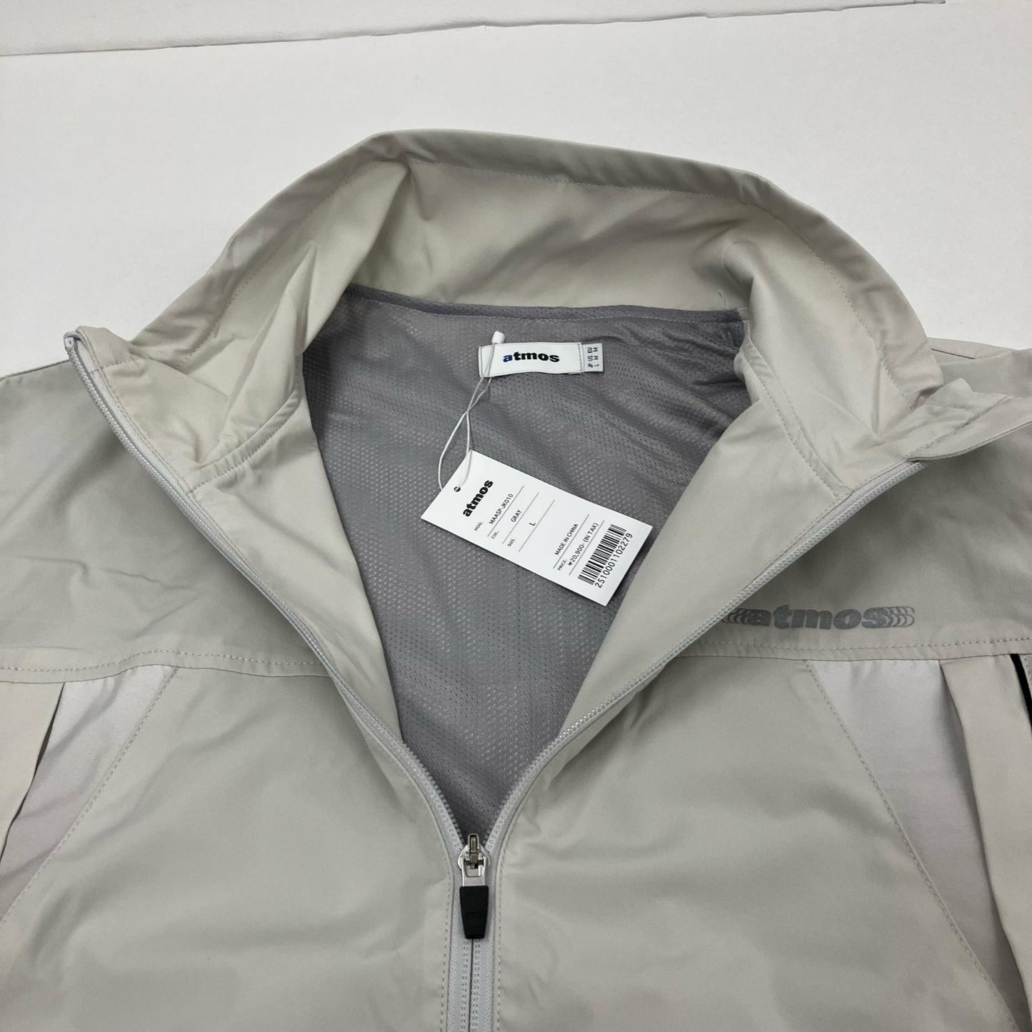 atmos | アトモス Gradation Line Track Jacket ブルゾン MAASP-JK010 グレー サイズ：L【イオン広店】