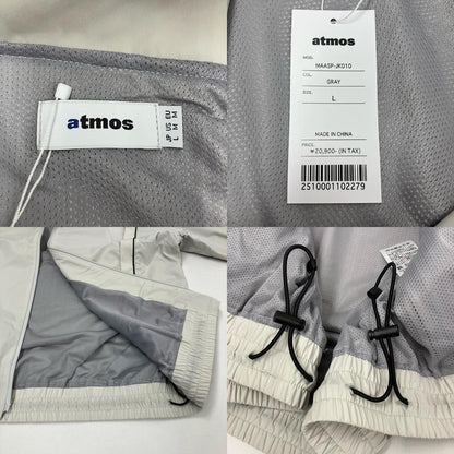 atmos | アトモス Gradation Line Track Jacket ブルゾン MAASP-JK010 グレー サイズ：L【イオン広店】