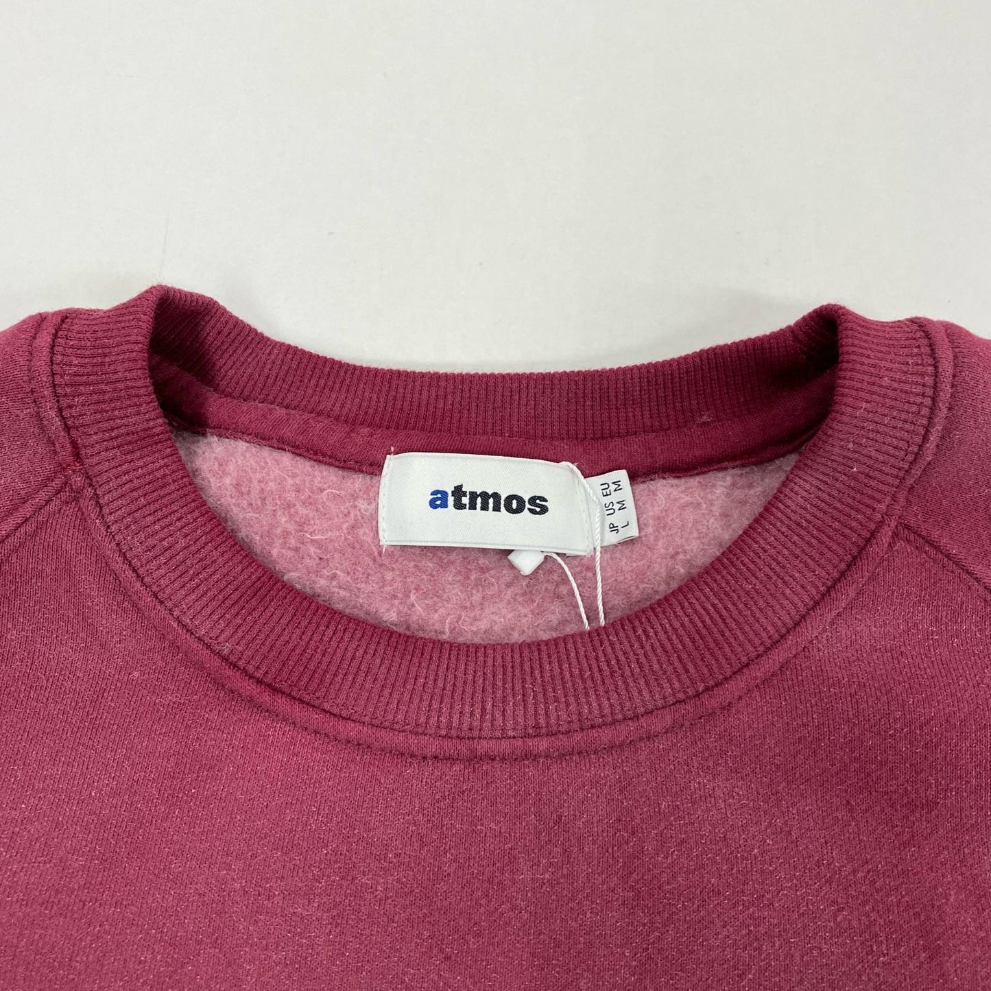atmos | アトモス Fade Color Sweatshirt スウェット MAASP-SW009 レッド サイズ：L【イオン広店】