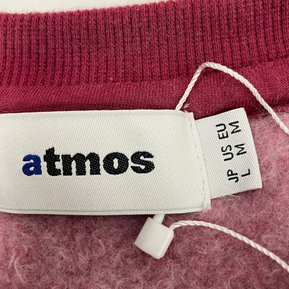 atmos | アトモス Fade Color Sweatshirt スウェット MAASP-SW009 レッド サイズ：L【イオン広店】