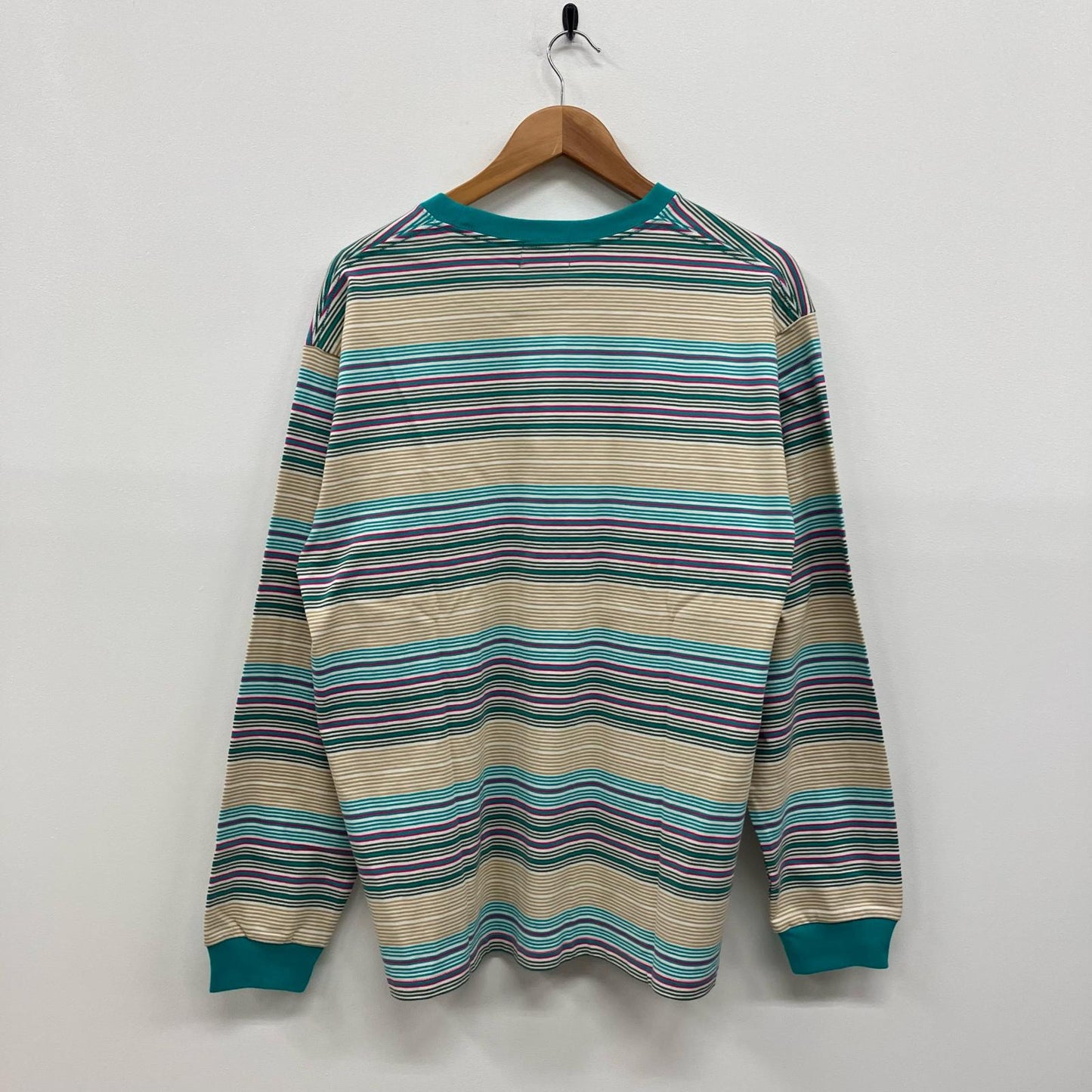 atmos | アトモス Multi-color Border LS T-shirt 長袖Ｔシャツ MAASP-LS018 マルチカラー サイズ：L【イオン広店】