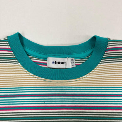 atmos | アトモス Multi-color Border LS T-shirt 長袖Ｔシャツ MAASP-LS018 マルチカラー サイズ：L【イオン広店】