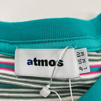 atmos | アトモス Multi-color Border LS T-shirt 長袖Ｔシャツ MAASP-LS018 マルチカラー サイズ：L【イオン広店】