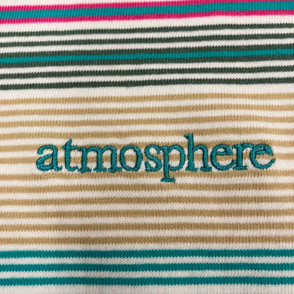 atmos | アトモス Multi-color Border LS T-shirt 長袖Ｔシャツ MAASP-LS018 マルチカラー サイズ：L【イオン広店】