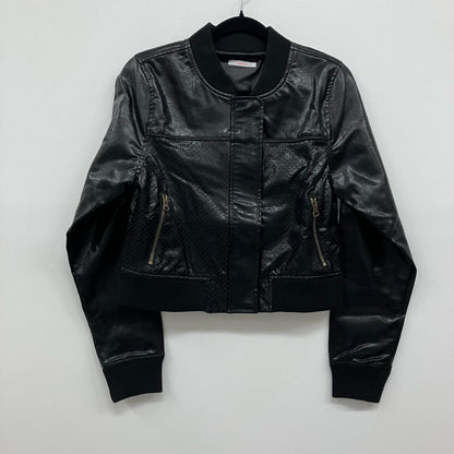 atmos | アトモス パンチング ヴィーガン レザージャケット レザー 24SS-AYJK01 ブラック【イオン広店】