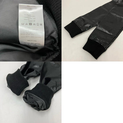 atmos | アトモス パンチング ヴィーガン レザージャケット レザー 24SS-AYJK01 ブラック【イオン広店】