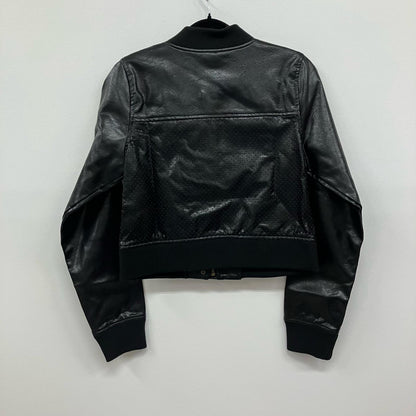 atmos | アトモス パンチング ヴィーガン レザージャケット レザー 24SS-AYJK01 ブラック【イオン広店】