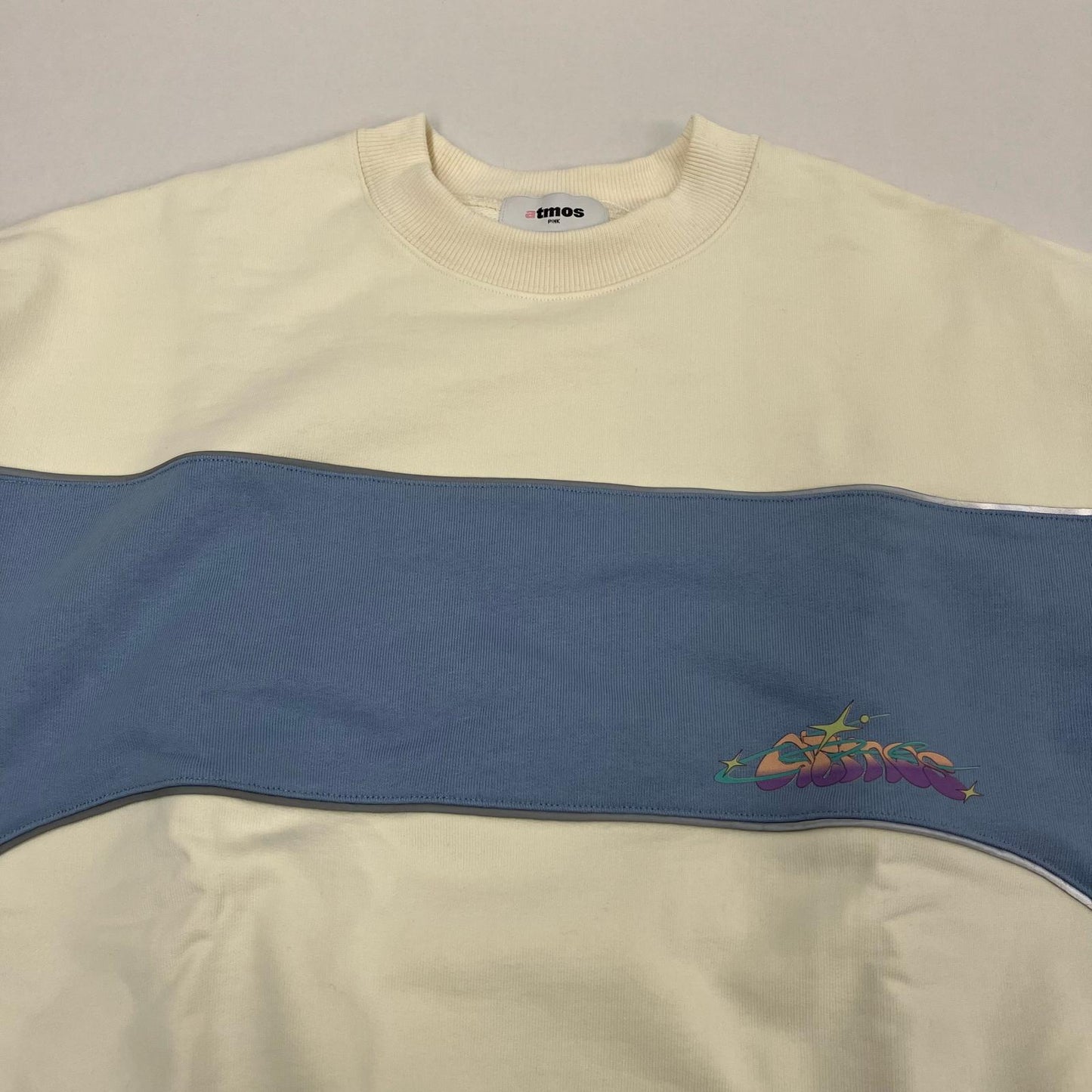 atmos | アトモス Reflector Line Sweatshirt スウェット 24FW-PMSW11 アイボリー【イオン広店】