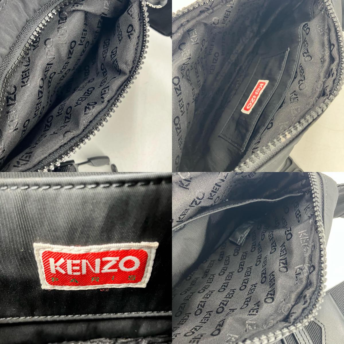 KENZO | ケンゾー ウエストバッグ ブラック【イオン広店】