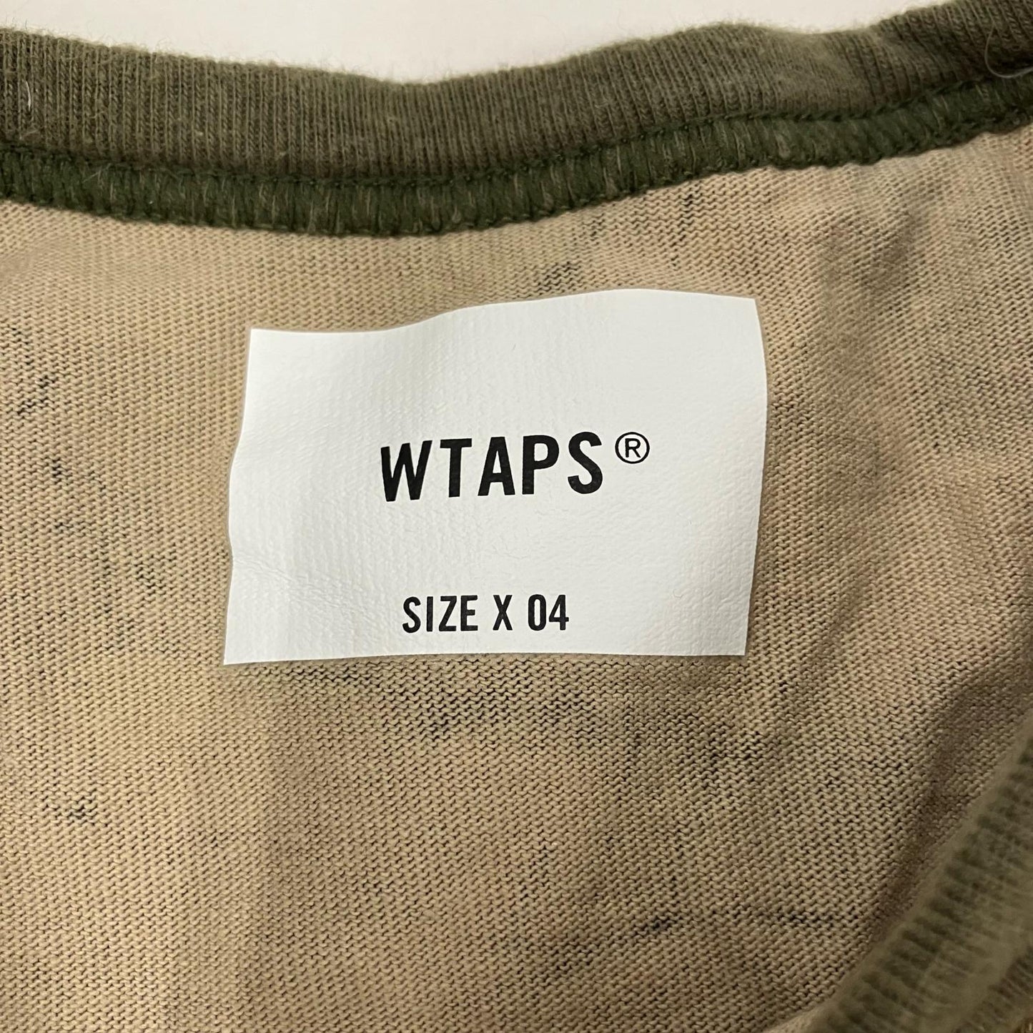 W)TAPS | ダブルタップス GHILL / LS / COTTON カットソー 252ATDT-CSM13 カーキ サイズ：4【イオン広店】