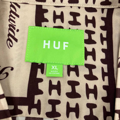 HUF | ハフ SCARF LS RESORT TOP 長袖シャツ サイズ：XL【イオン広店】