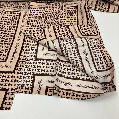 HUF | ハフ SCARF LS RESORT TOP 長袖シャツ サイズ：XL【イオン広店】