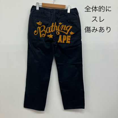 A BATHING APE | アベイシングエイプ パンツ ネイビー サイズ：S【イオン広店】