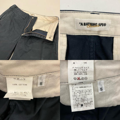 A BATHING APE | アベイシングエイプ パンツ ネイビー サイズ：S【イオン広店】