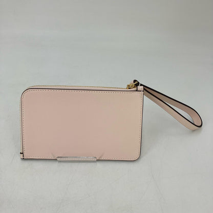 kate spade NEW YORK | ケイトスペードニューヨーク ハートピアス スモールL-ジップリスレット ポーチ ピンク【イオン広店】