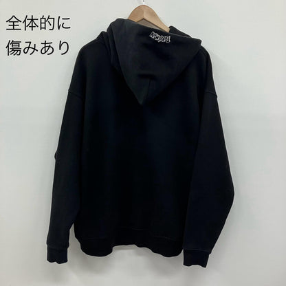 9090 パーカー NN1385 ブラック サイズ：L【イオン広店】