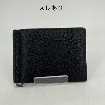 SAINT LAURENT | サンローラン マネークリップ MRT378005 ブラック【イオン広店】