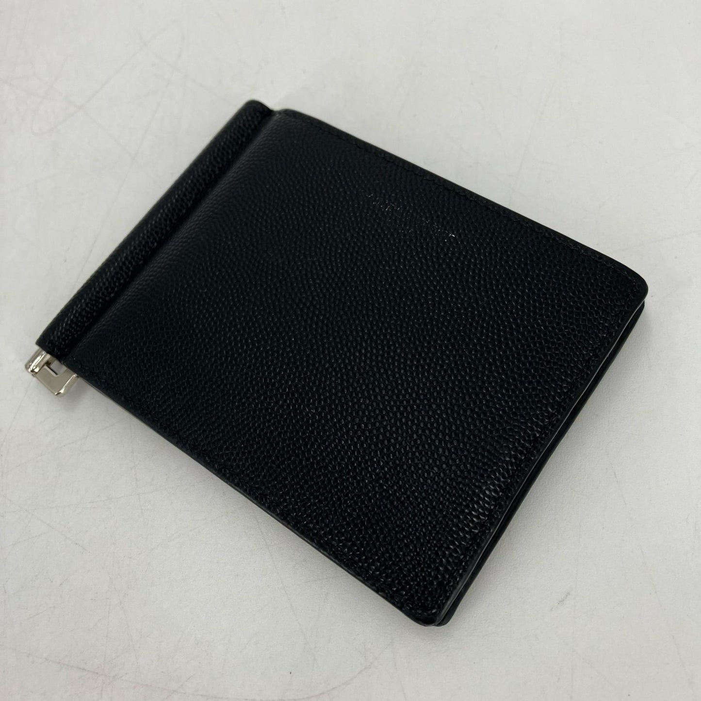 SAINT LAURENT | サンローラン マネークリップ MRT378005 ブラック【イオン広店】