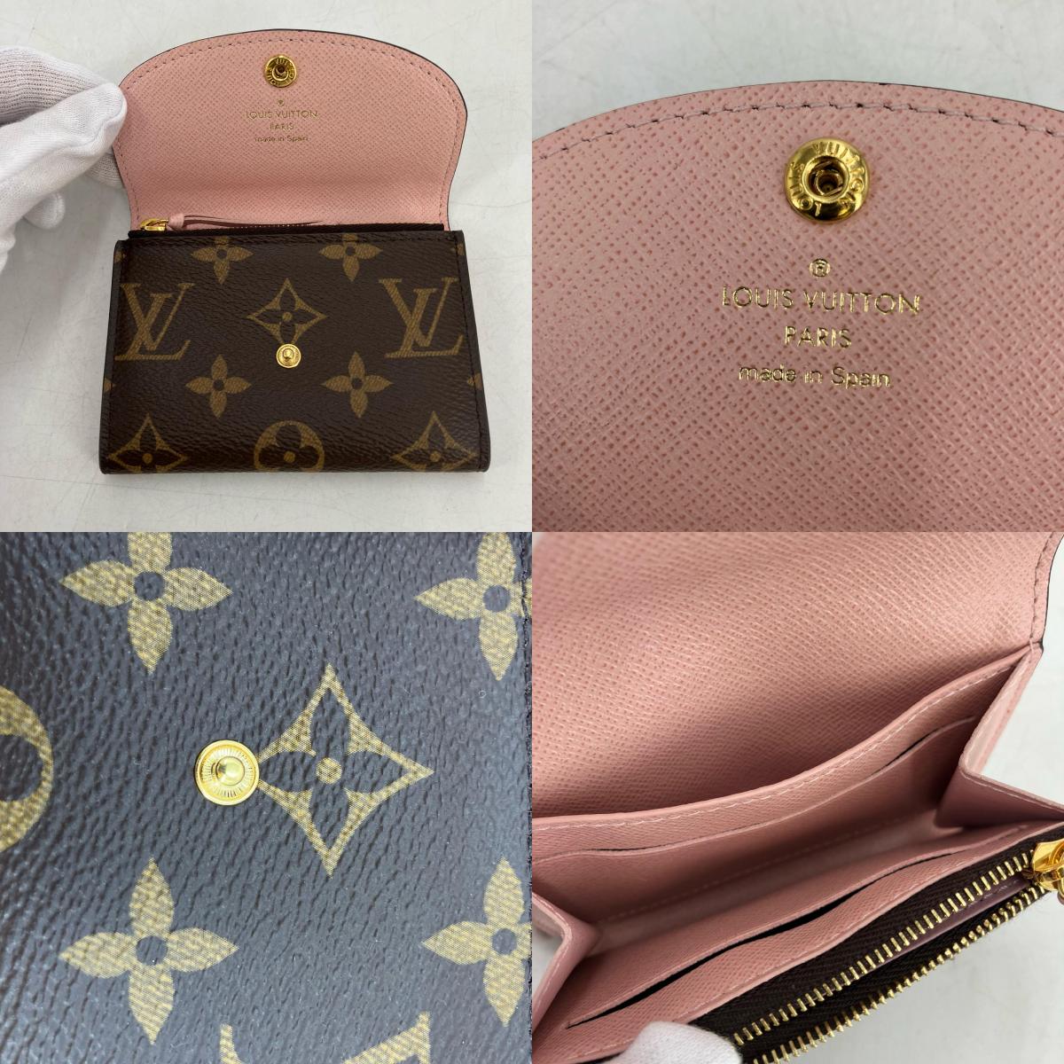 LOUIS VUITTON | ルイ・ヴィトン ポルトモネ･ロザリ コインケース M62361【イオン広店】
