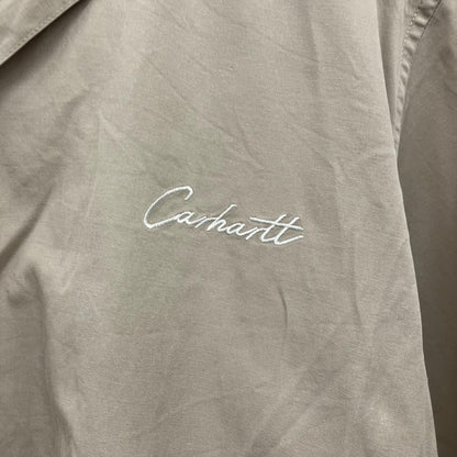 Carhartt WIP | カーハートダブリューアイピー s/s DELRAY SHIRT 半袖シャツ I031465 ベージュ サイズ：M【イオン広店】