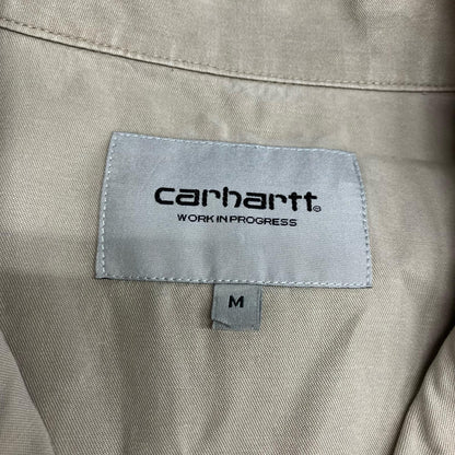 Carhartt WIP | カーハートダブリューアイピー s/s DELRAY SHIRT 半袖シャツ I031465 ベージュ サイズ：M【イオン広店】