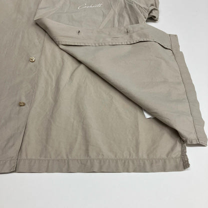 Carhartt WIP | カーハートダブリューアイピー s/s DELRAY SHIRT 半袖シャツ I031465 ベージュ サイズ：M【イオン広店】