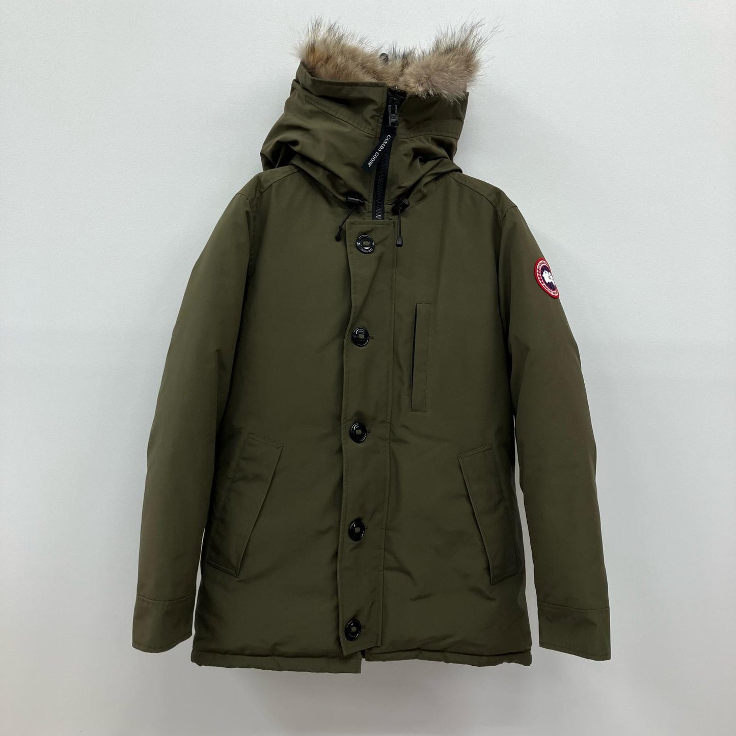 CANADA GOOSE | カナダグース Chateau Parka Fusion Fit Heritage ダウンジャケット 3426MA カーキ サイズ：M【イオン広店】