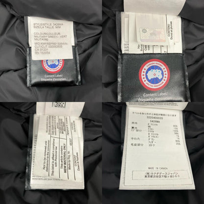 CANADA GOOSE | カナダグース Chateau Parka Fusion Fit Heritage ダウンジャケット 3426MA カーキ サイズ：M【イオン広店】