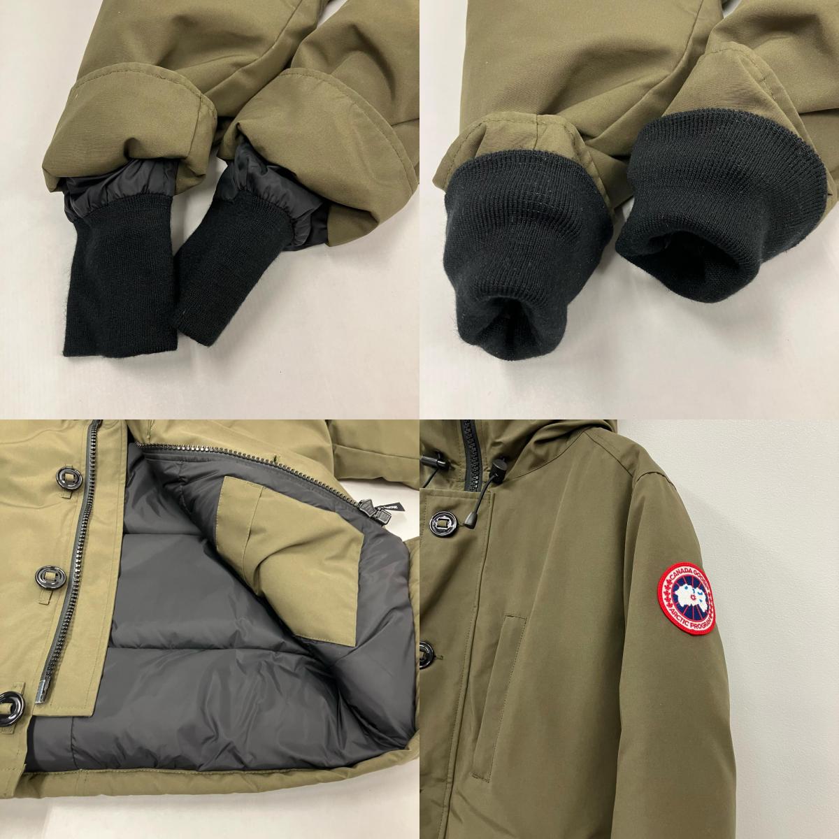 CANADA GOOSE | カナダグース Chateau Parka Fusion Fit Heritage ダウンジャケット 3426MA カーキ サイズ：M【イオン広店】