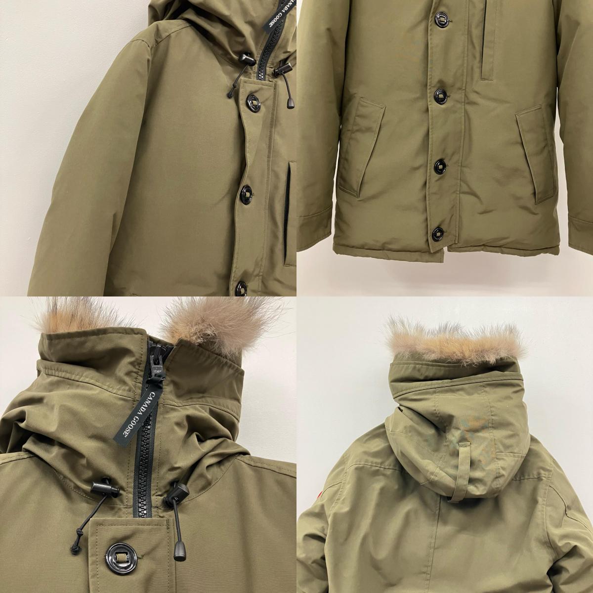 CANADA GOOSE | カナダグース Chateau Parka Fusion Fit Heritage ダウンジャケット 3426MA カーキ サイズ：M【イオン広店】
