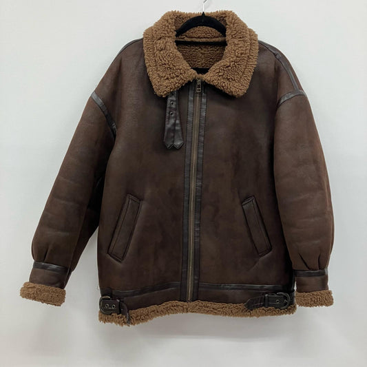 BEAUTY & YOUTH UNITED ARROWS | ビューティーアンドユースユナイテッドアローズ フェイクボアムートン ビッグ B-3 その他アウター 1625-699-4754 ブラウン【イオン広店】