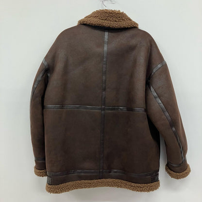 BEAUTY & YOUTH UNITED ARROWS | ビューティーアンドユースユナイテッドアローズ フェイクボアムートン ビッグ B-3 その他アウター 1625-699-4754 ブラウン【イオン広店】