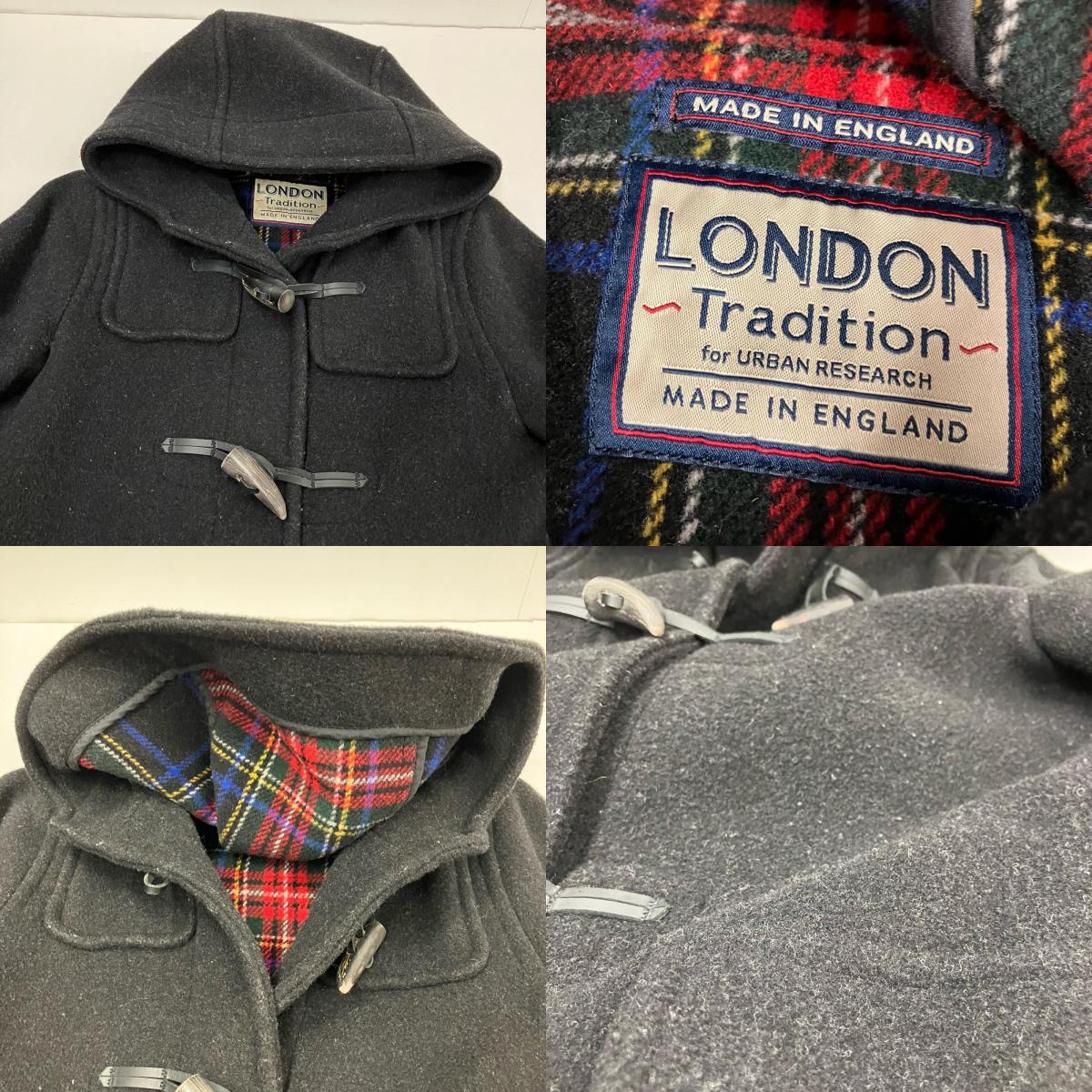 LONDON TRADITION | ロンドントラディション ダッフルコート UY67-27N001 チャコールグレー【イオン広店】