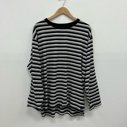 WAX STRIPE BAGGIES LONG TEE 長袖Ｔシャツ WX-0347 サイズ：M【イオン広店】