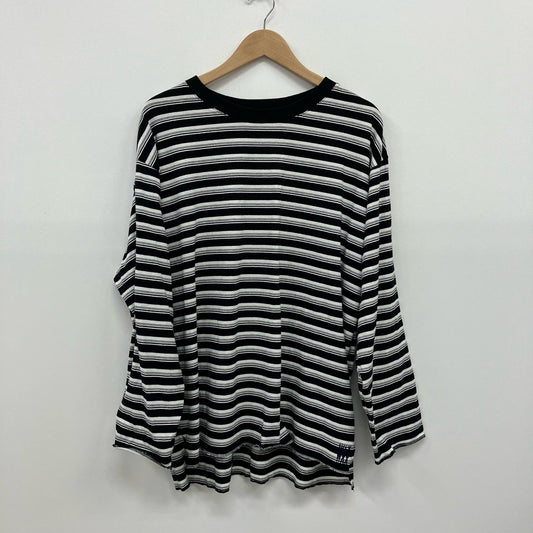 WAX STRIPE BAGGIES LONG TEE 長袖Ｔシャツ WX-0347 サイズ：M【イオン広店】