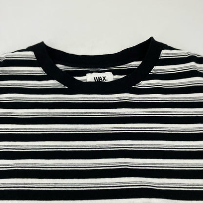 WAX STRIPE BAGGIES LONG TEE 長袖Ｔシャツ WX-0347 サイズ：M【イオン広店】