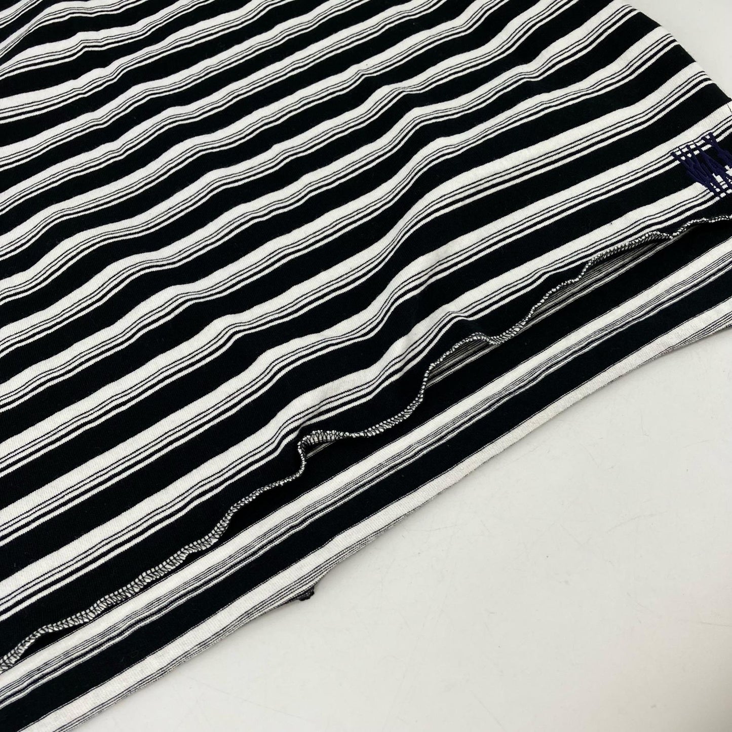 WAX STRIPE BAGGIES LONG TEE 長袖Ｔシャツ WX-0347 サイズ：M【イオン広店】