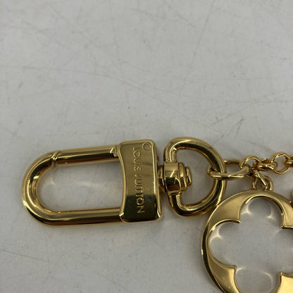 LOUIS VUITTON | ルイ・ヴィトン バッグ チャーム チェーン･フルール ドゥ モノグラム ストラップ M01413 ゴールド【イオン広店】