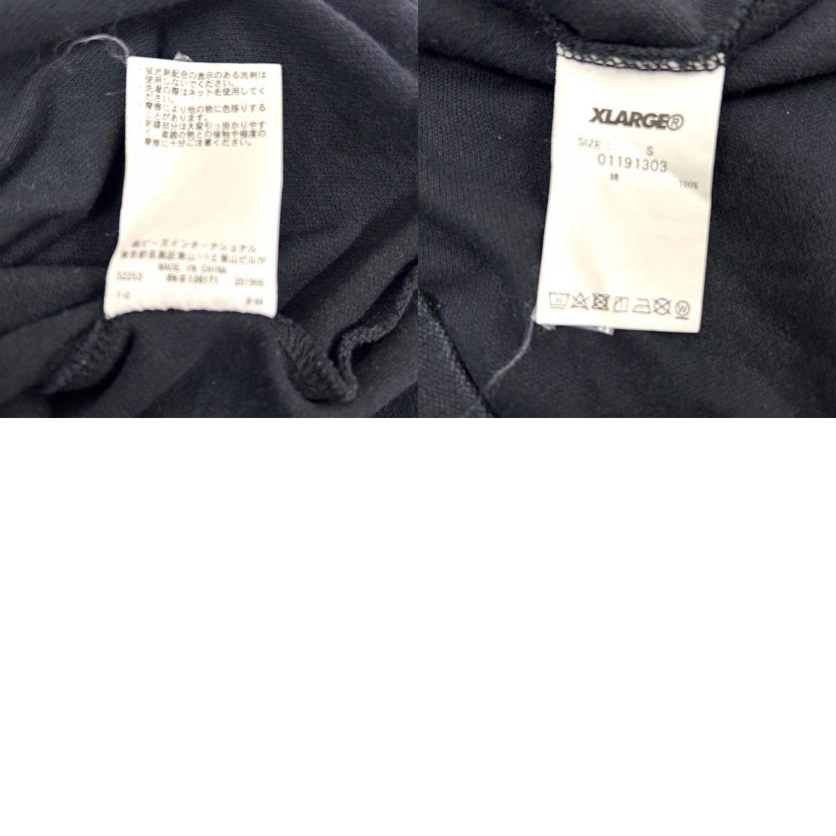 X-LARGE | エクストララージ S/S POLO SHIRT ポロシャツ 01191303 ブラック サイズ：S【イオン広店】