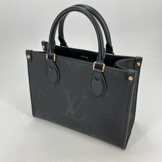 LOUIS VUITTON | ルイ・ヴィトン オンザゴー PM ショルダーバッグ M45653 ブラック【イオン広店】