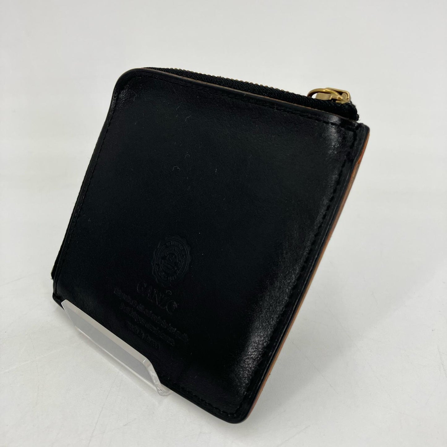 GANZO | ガンゾ L字パース 長財布 ブラック【イオン広店】