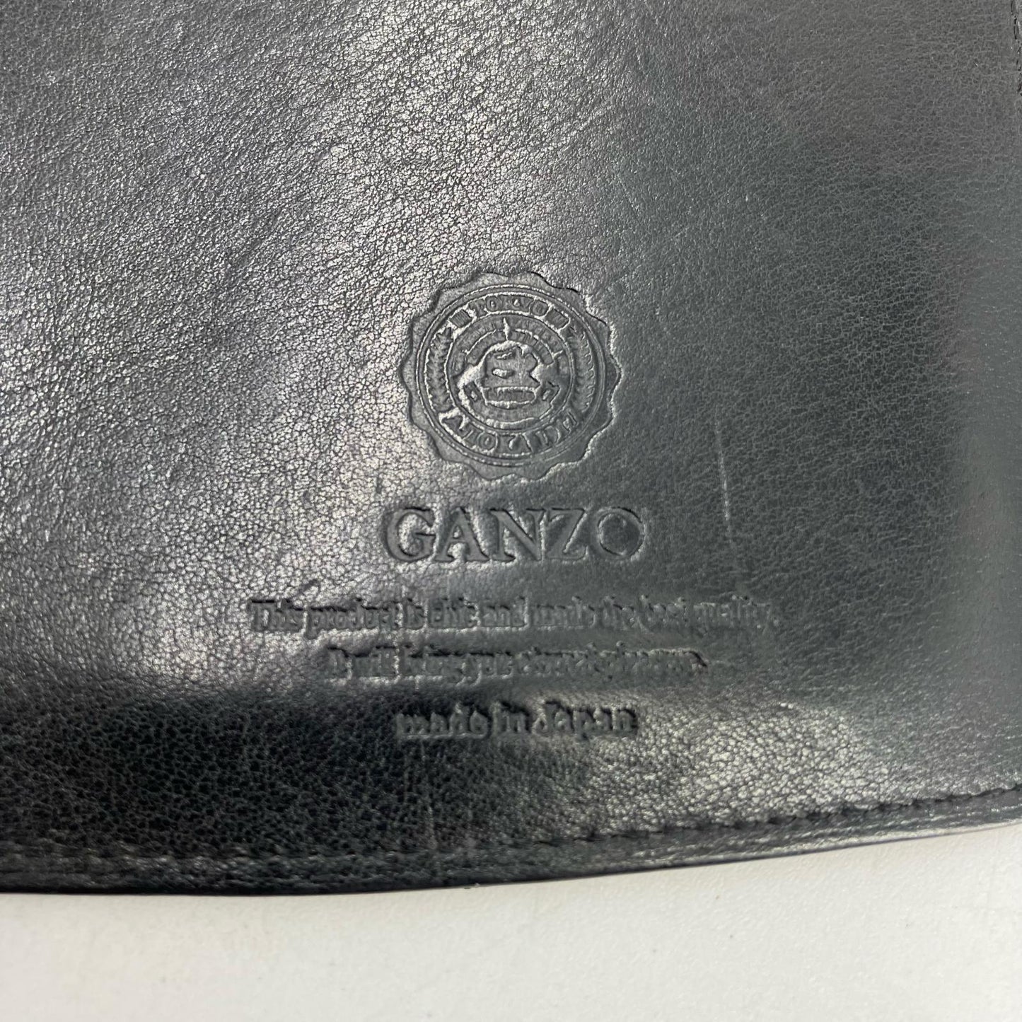 GANZO | ガンゾ L字パース 長財布 ブラック【イオン広店】