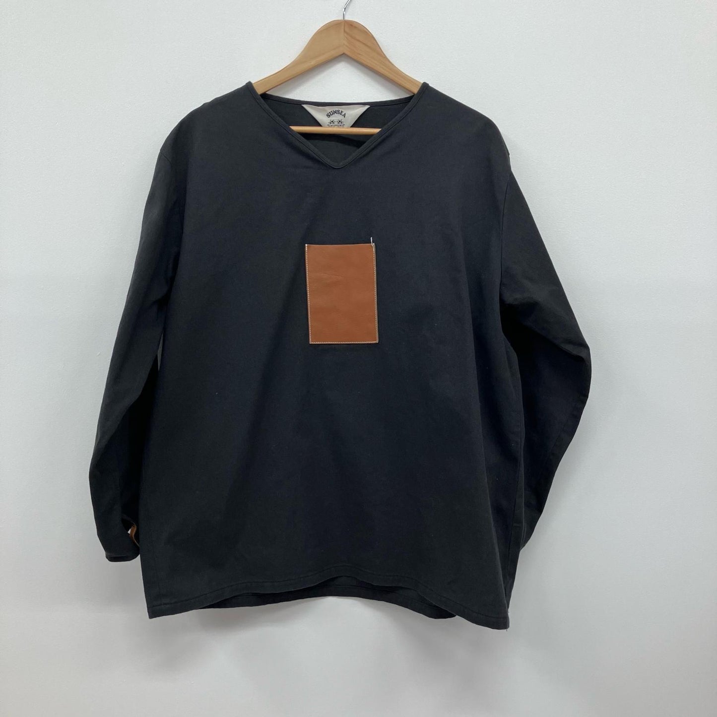 SUNSEA　SAFARI PULL OVER その他トップス 20A16 チャコールグレー サイズ：2【イオン広店】