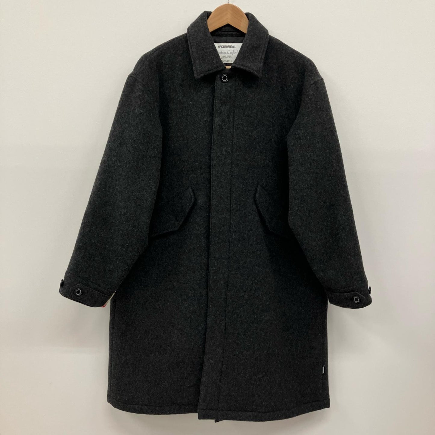 NEIGHBORHOOD | ネイバーフッド WOOL COAT MOD その他アウター 252ZANH-JKM03 グレー サイズ：S【イオン広店】